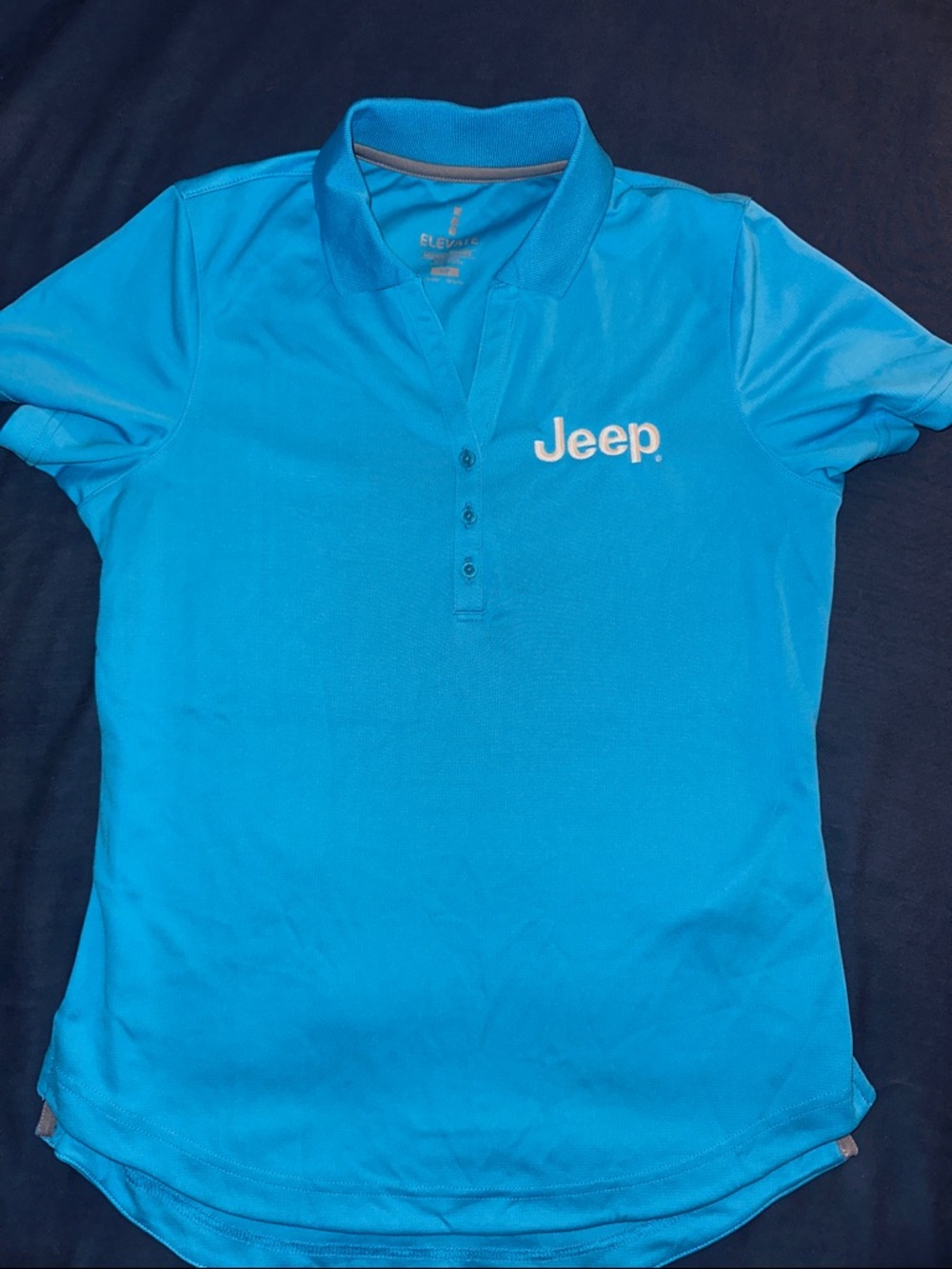 Jeep Bright Turquoise Polo